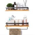 Shower Towel Rack Wall Mounted Storage Rack Shelf