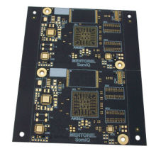 High-technology PCB with 3.9mil/3.9mil minimum tracks width/space