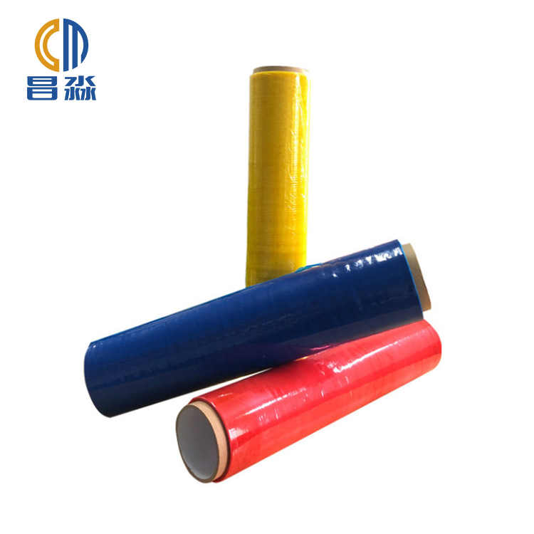 green stretch film packing film winding film used for shading goods