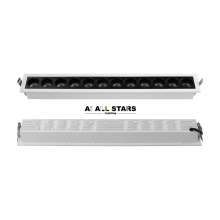 Indoor LED Grill Spot Linear Lights - 25W 50W Recessed Trimless Downlights