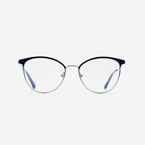 Club round Metal Women's Optical Frames