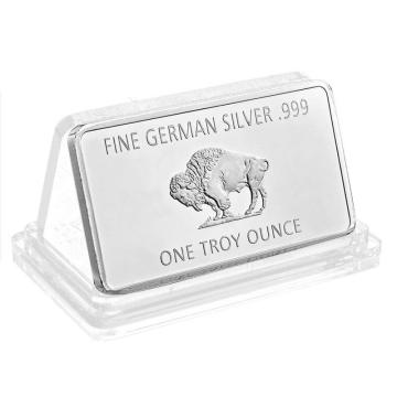 German Buffalo Silver Bullion Coin: Commemorative 1oz Silver Bar Collection for Home Decor