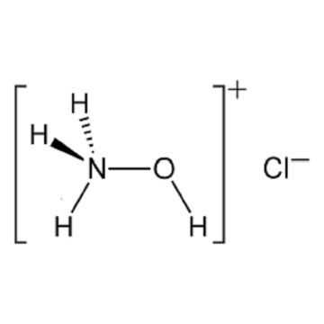 dissociation du chlorhydrate d&#39;hydroxylamine