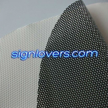 sticker one way vision, one way vision mesh with pvc material