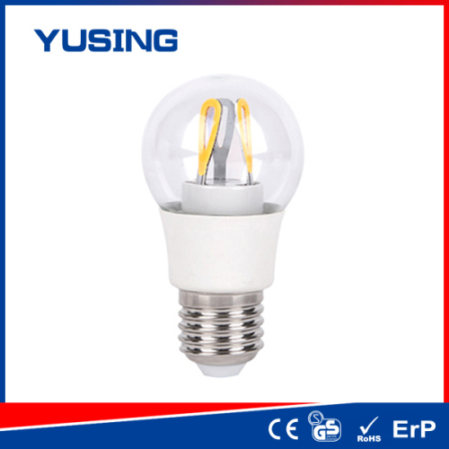 Factory led bulb a50 filament aerie 5w e27 LED filament clear glass bulb