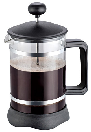 home coffee pot, colorful plastic french press coffee , practical coffee press maker