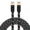 Professional Nylon Braided Cat7 Flat Ethernet Cable