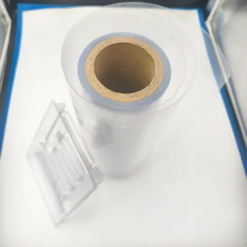 Rigid Glossy Transparent PVC Sheet for Medical Trays