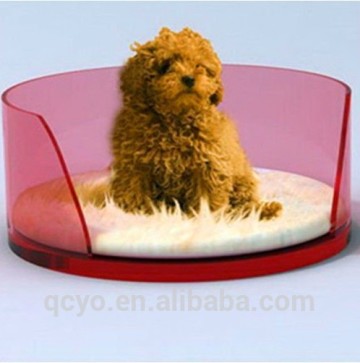 customized acrylic dog bed