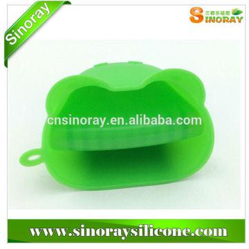 Wholesale China Factory heat-protect silicone glove with five fingers
