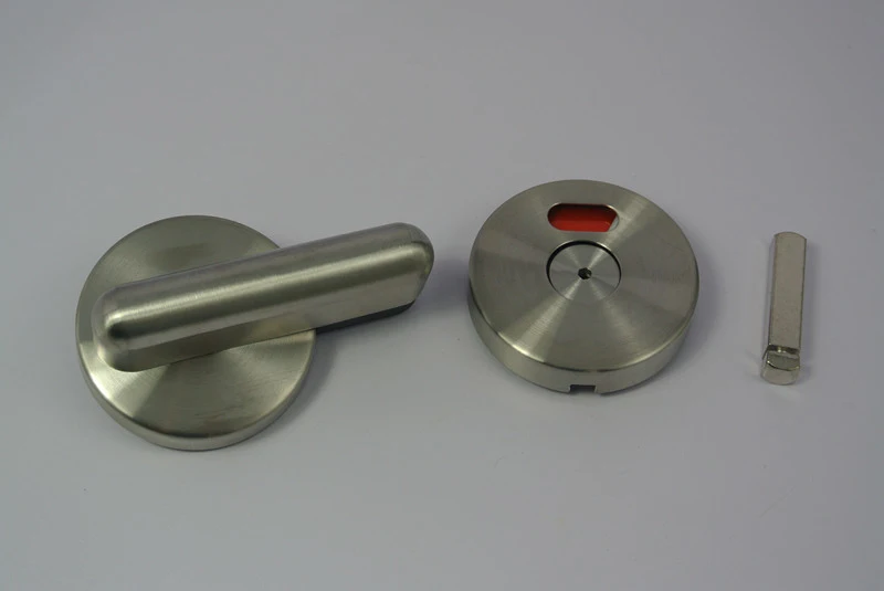 Stainless Steel 304 Toilet Cubicle Accessory Door Indicator Lock