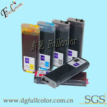 Refilling Printer Cartridges, Transparent Plastic Refillable Ink Cartridge For Hp 72