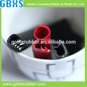 Co-exruded garage door epdm rubber seal strip with various size