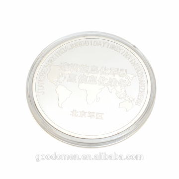 custom collectible silver commerative bullion coins