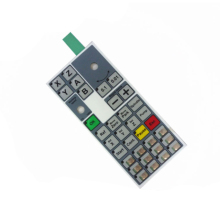 Tactile membrane keypad/membrane keyboard with FPC assembly