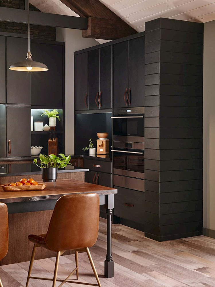 Custom Solid Wood Design Kitchen Cabinets