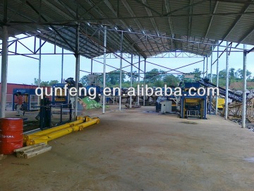 Qunfeng mobile concrete block machine line