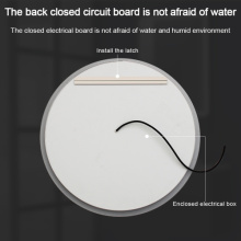 New Designs Fogless Round Bathroom Wall Mirrors