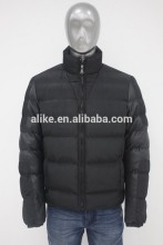 ALIKE man jacket varsity jacket with leather sleeves