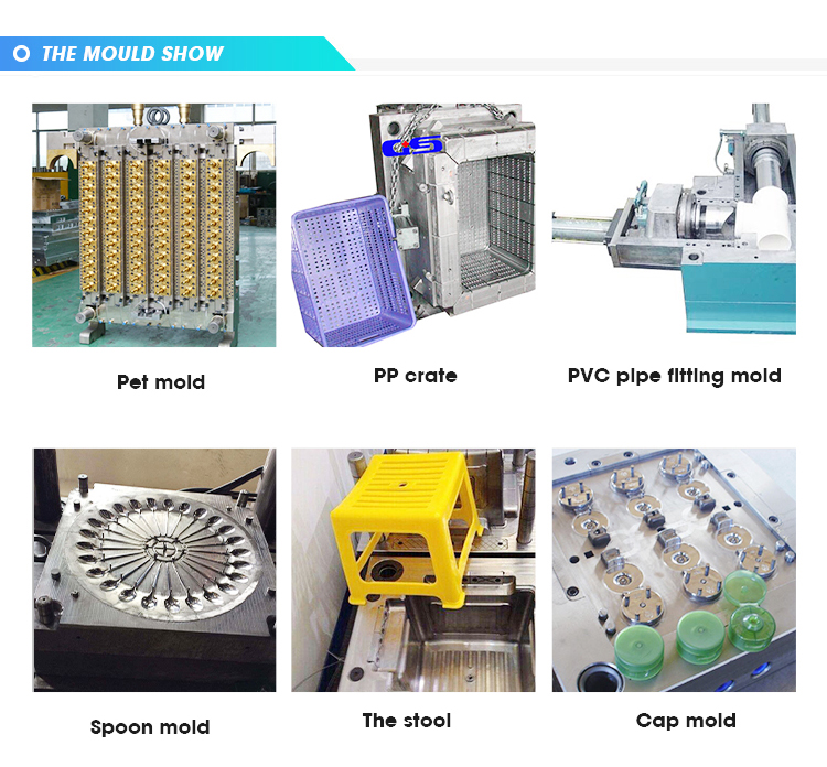 Chinese Semi Automatic Blowing Plastic Moulding Injection Machine