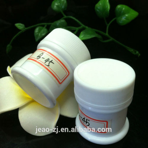 Plastic Jar with Lid/Mini Milky White Circular Ointment Box