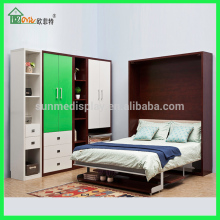 Factory custom wall beds wall bed with desk bed folds into wall