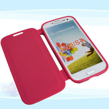 flip cover mobile phone samsung galaxy s4 i9500 case/samsung galaxy s4 cover