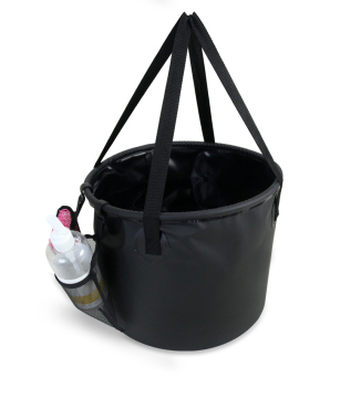 28L Foldable PVC Camping Water Bucket - Portable Collapsible Outdoor Water Container
