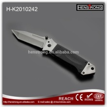 Hardness G10 handle titanium coat blade New knife