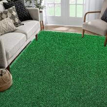 Football Green Living Lawn Carpet