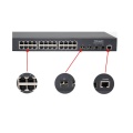 10g Interrupteur Ethernet 24GE avec 4 10g SFP