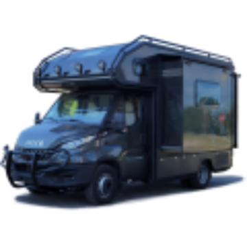 The recreational vehicle with side