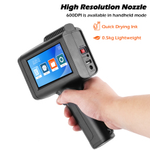 Portable 12.7mm Tij MFG Exp Date Coding Machine for Package