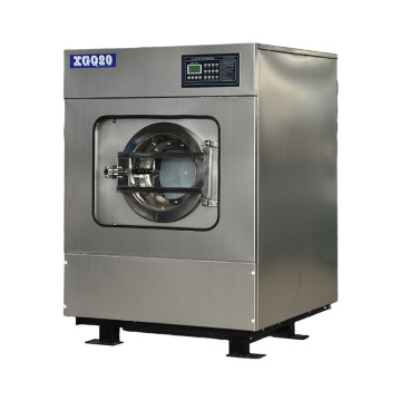 Steam commercial clothes washer and dryer