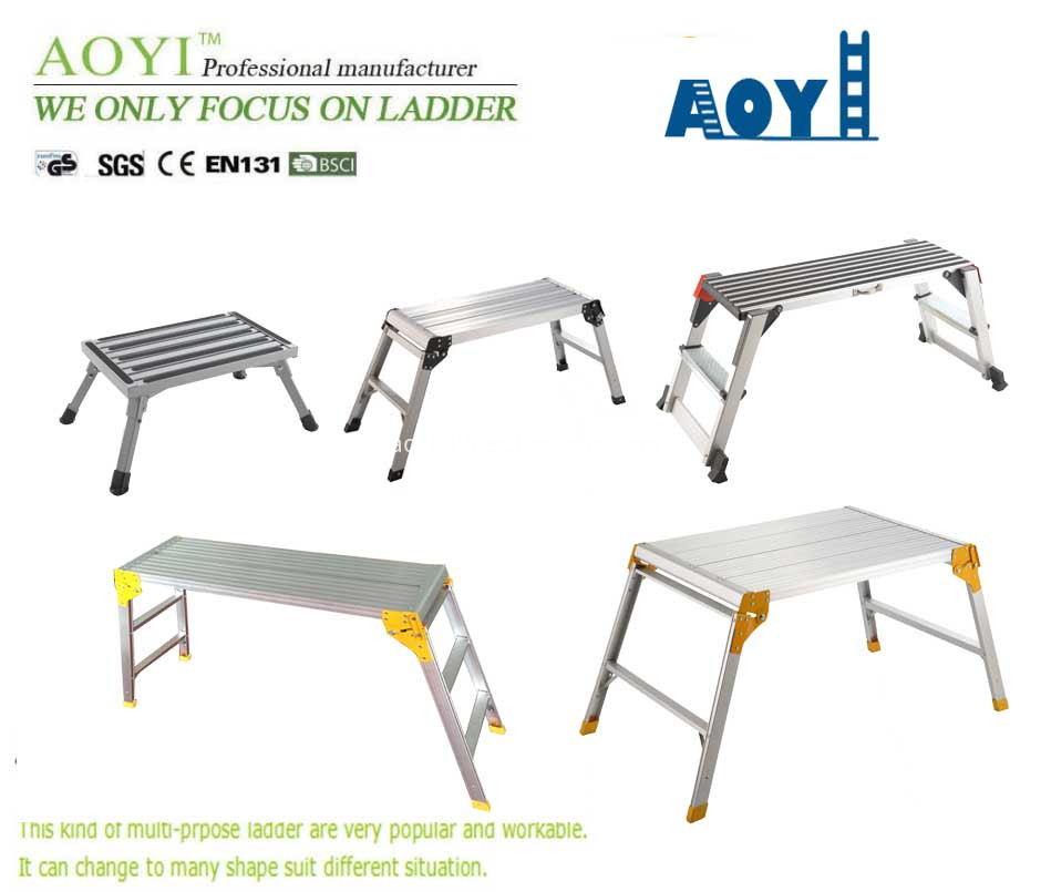 working platform steps stool