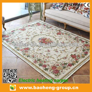 Far infrared Persian polyester electric heated rugs