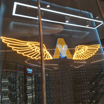 LED NEON SIGN ON WINDOW