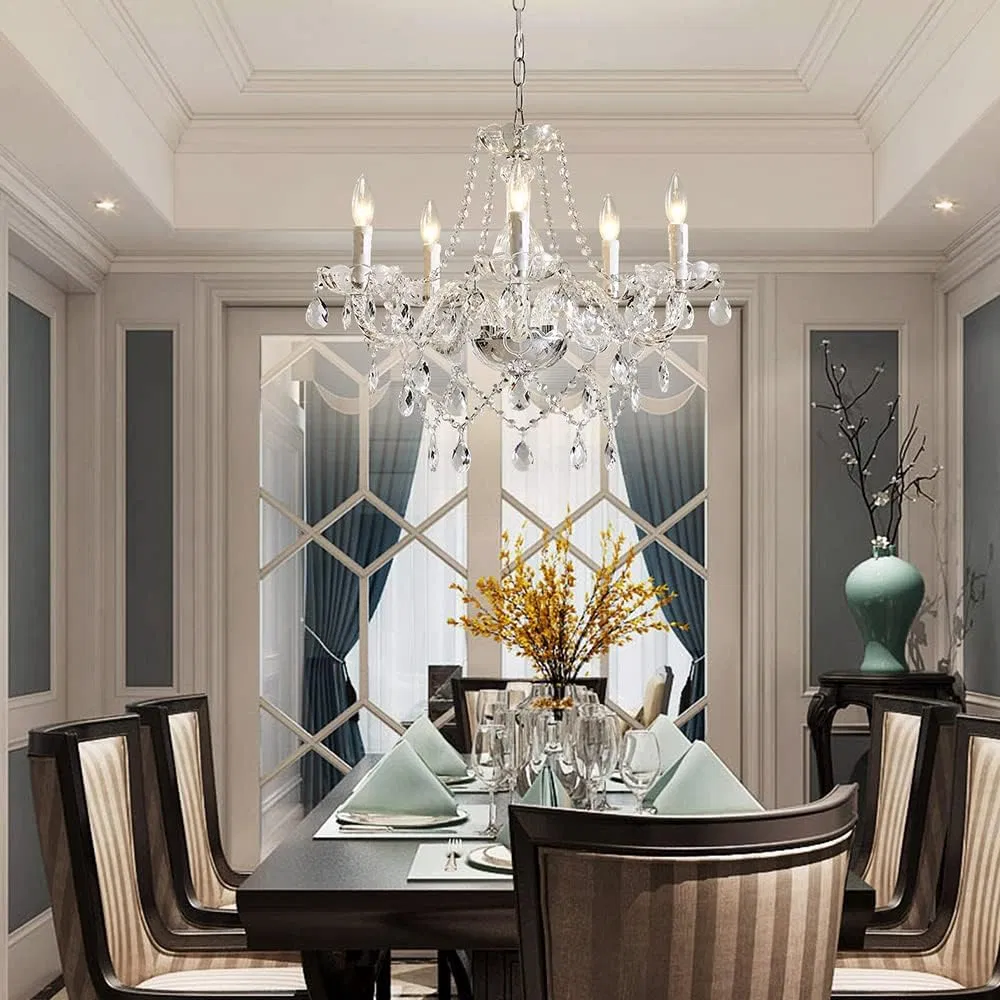 Modern Crystal Glass Branch Pendant Light for Stylish Ceilings