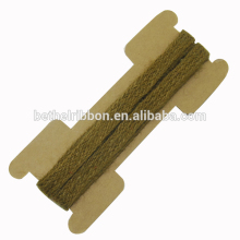 Eco-friendly jute ribbon for scrapbooking product
