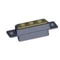 Coaxial D-SUB Alta Corrente Conector 3W3 Feminino