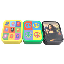 New 93mm round plastic cigarette case ABS environmental protection material multicolor 20 sticks cigarette case