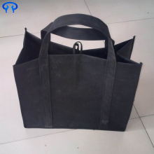 Large black non-woven bag