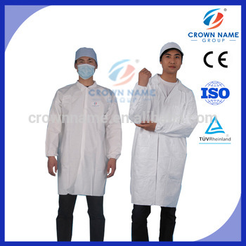 white medical gown hospital coat surgical coat pharmacy lab coat