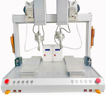 Automatic connector soldering robotic wire welding