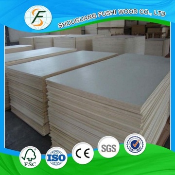 Plywood with Natural Bleached Poplar Face and Back