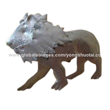 Metal craft, lion design, other kinds of designs are available