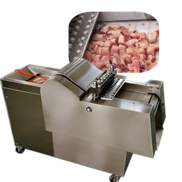 Automatic Frozen Meat Cutter Dicer Cuber for Commercial Chicken and Meat Processing