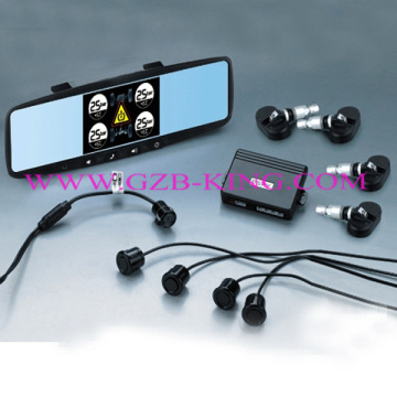 4 in 1 rearview parking system