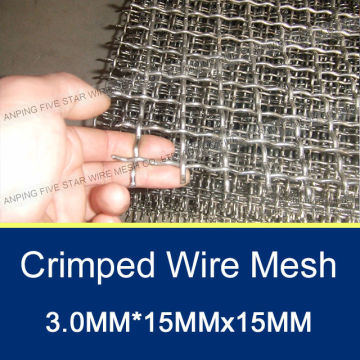 3.0MM*15MMx15MM Crimped Barbecue Wire Mesh