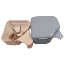 Plastic Denture Storage Orthodontic Box Mouth Tray Case